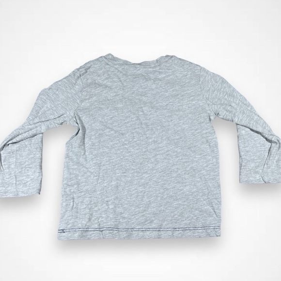 4/$20 H&M Grey Long Sleeve Cotton Shirt - Picture 3 of 4